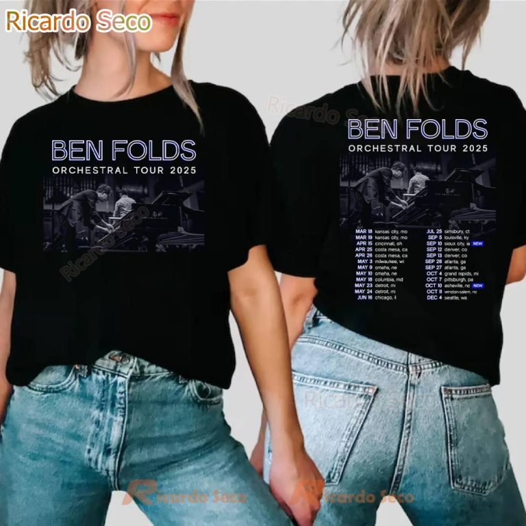 Ben Folds Orchestral Tour 2025 T-shirt-b LHiJv9u