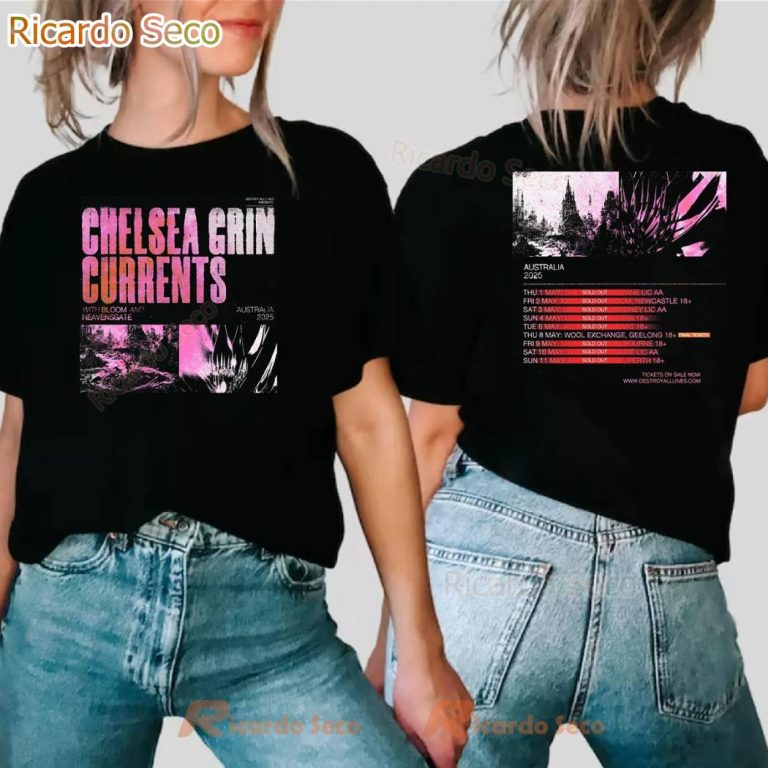 Chelsea Grin Currents Australia 2025 Tour T-shirt stfux8i