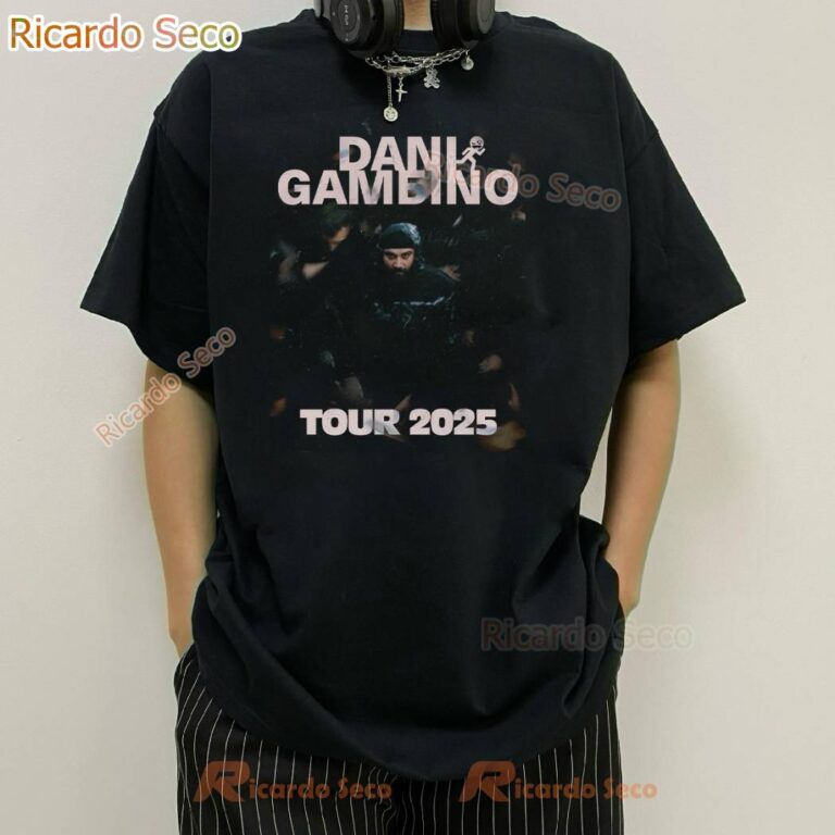 Dani Gambino 2025 Tour T-shirt-a J1SG6gU