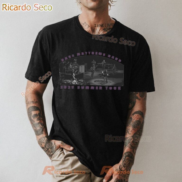 Dave Matthews Band 2025 Summer Tour T-shirt-a tiFu4Im