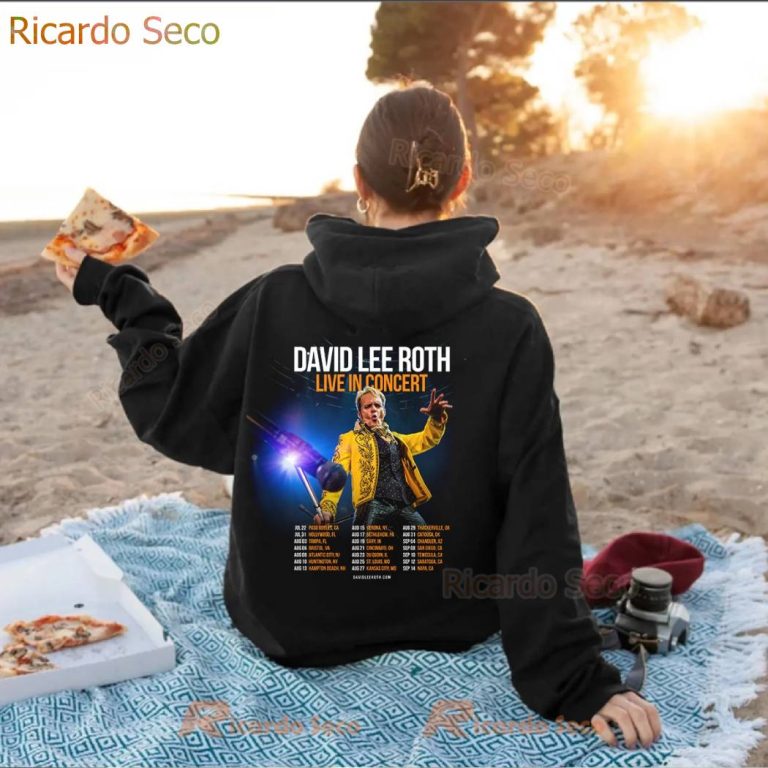 David Lee Roth Summer 2025 Us Tour T-shirt-c We5m7M2