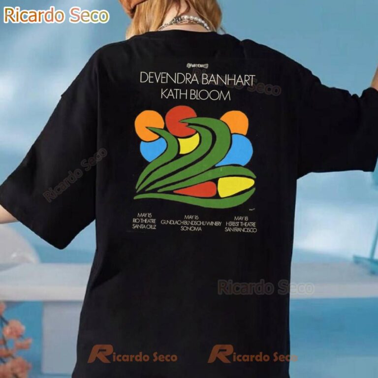 Devendra Banhart Kath Bloom 2025 Tour T-shirt-c X93Te6K