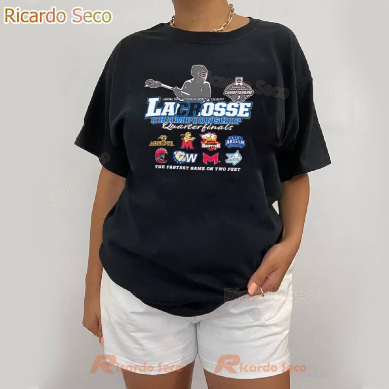 Division Ii Mens Lacrosse Championship Quarterfinals 2025 T-shirt-b MO9Cef0