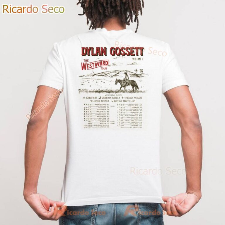 Dylan Gossett The Westward Tour 2025 T-shirt-a awi5FEo