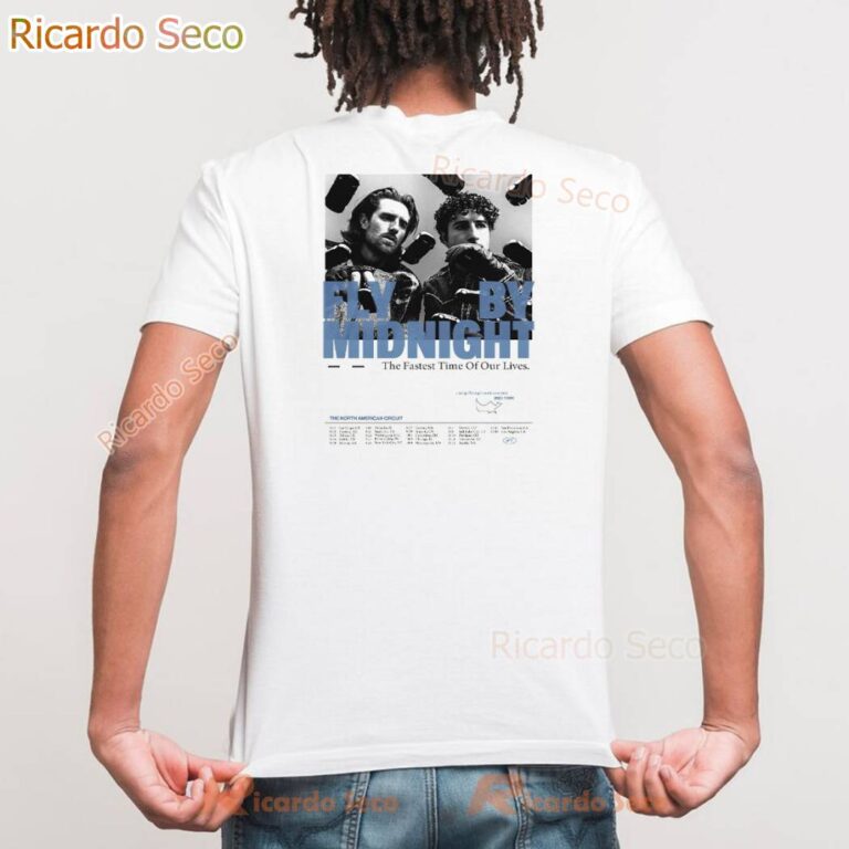 Fly By Midnight 2025 Tour The Fastest Time Of Our Lives T-shirt-c FaAePHn