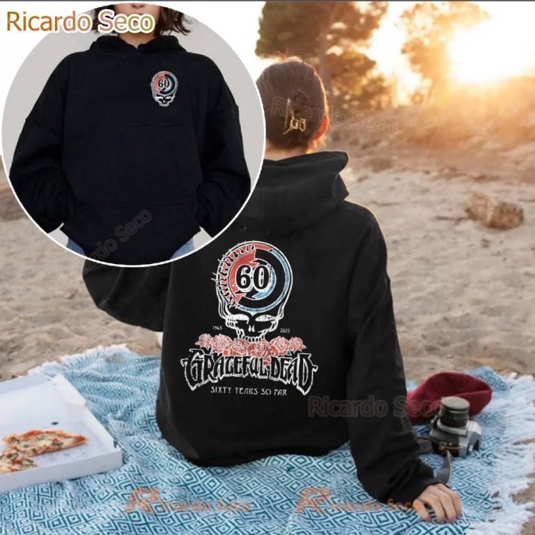 Grateful Dead 60th Anniversary Sixty Years So Far T-shirt-a 5CKQLr7
