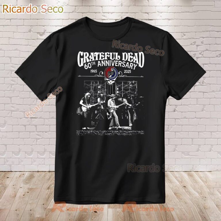 Grateful Dead's 60th Anniversary 1965-2025 Classic Men Shirt-a EqnDgXy