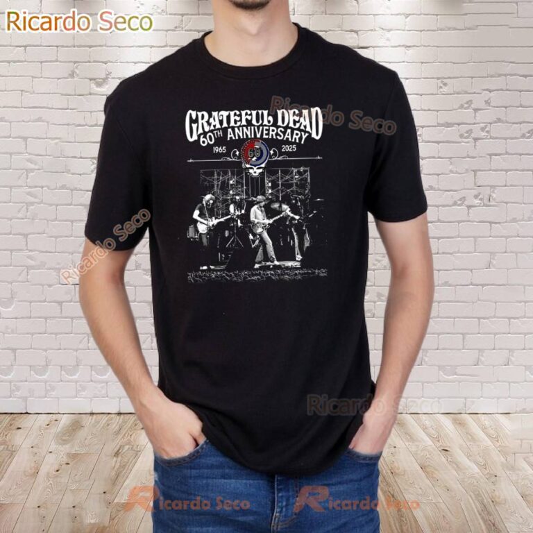 Grateful Dead's 60th Anniversary 1965-2025 Classic Men Shirt-b pdXbTw8
