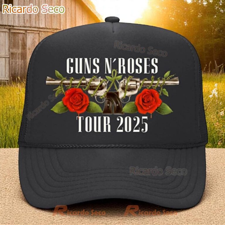 Guns N' Roses 2025 Japan Tour Trucker Cap Z5uYoS9