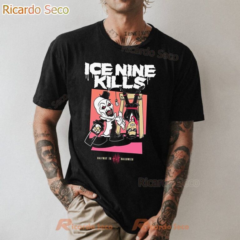 Ice Nine Kills Way To Halloween T-shirt-b B4c13jM