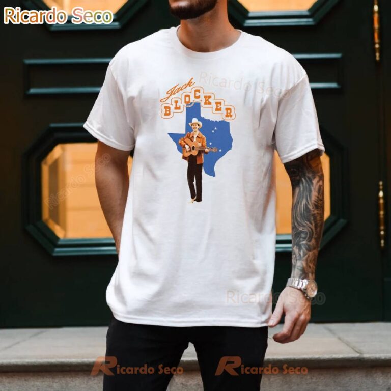 Jack Blocker Texas 2025 Tour T-shirt-a VXErS1w