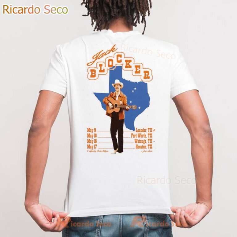 Jack Blocker Texas 2025 Tour T-shirt-b YcuyVzr