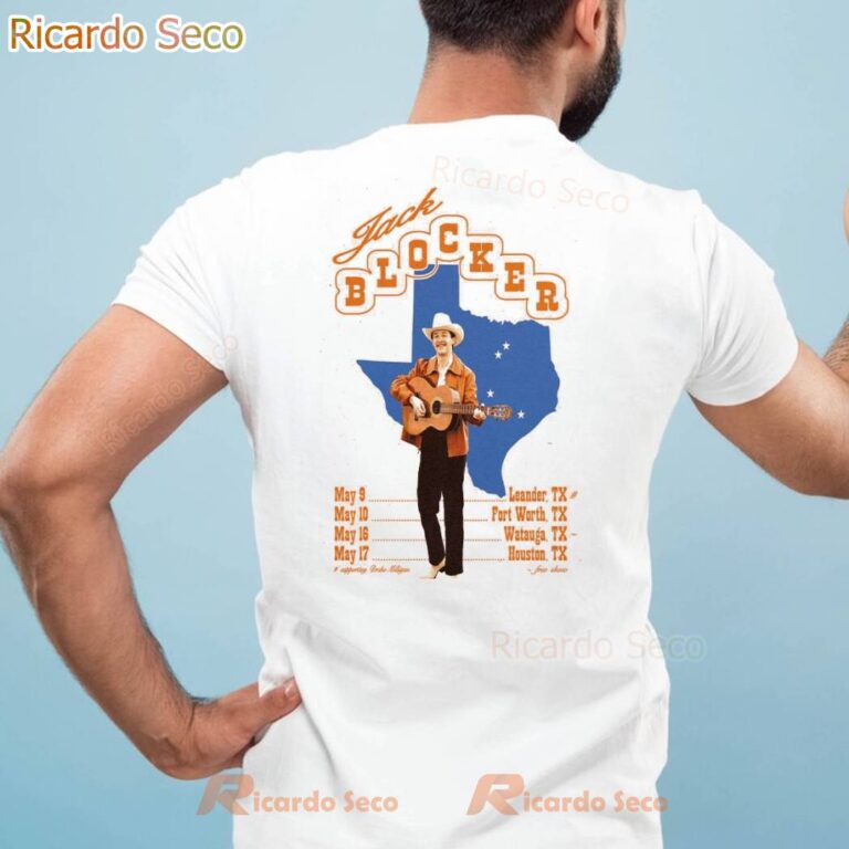 Jack Blocker Texas 2025 Tour T-shirt-c AOz9Exg