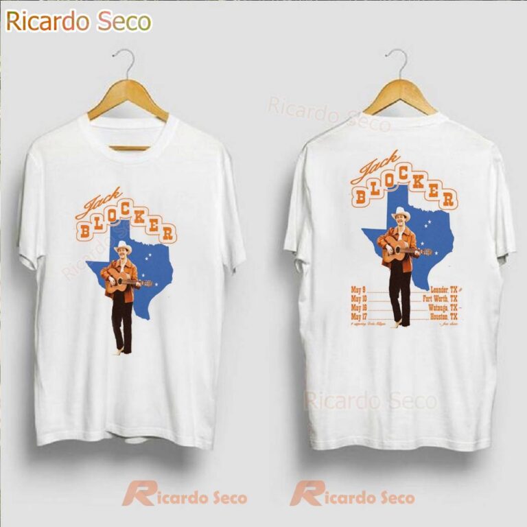 Jack Blocker Texas 2025 Tour T-shirt Vo0qtjm