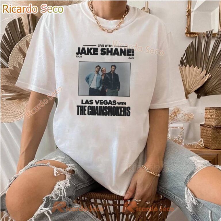 Jake Shane Tour 2025 Live With Jake Shane T-shirt-c mU3YnG0