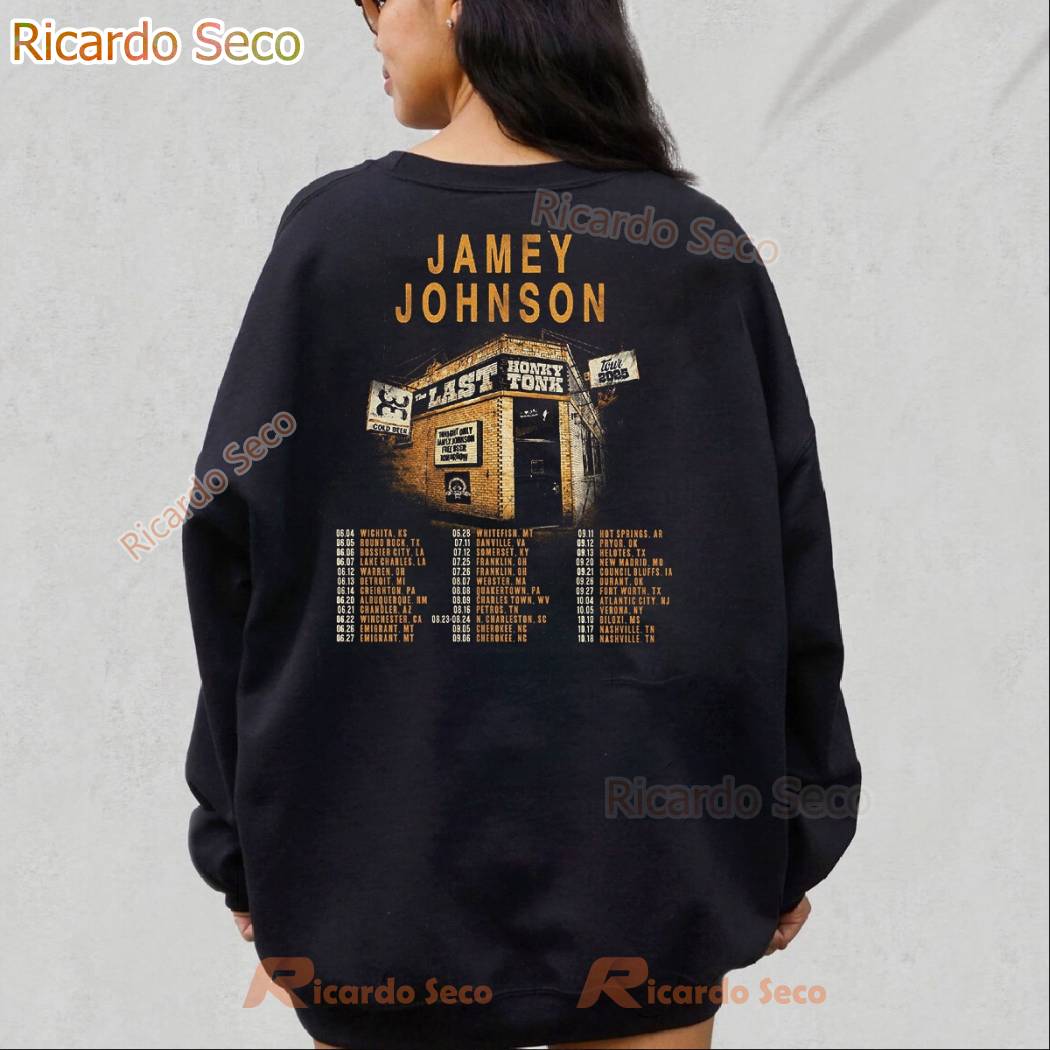Jamey Johnson Tour 2024 T-shirt-c xFtLHn5