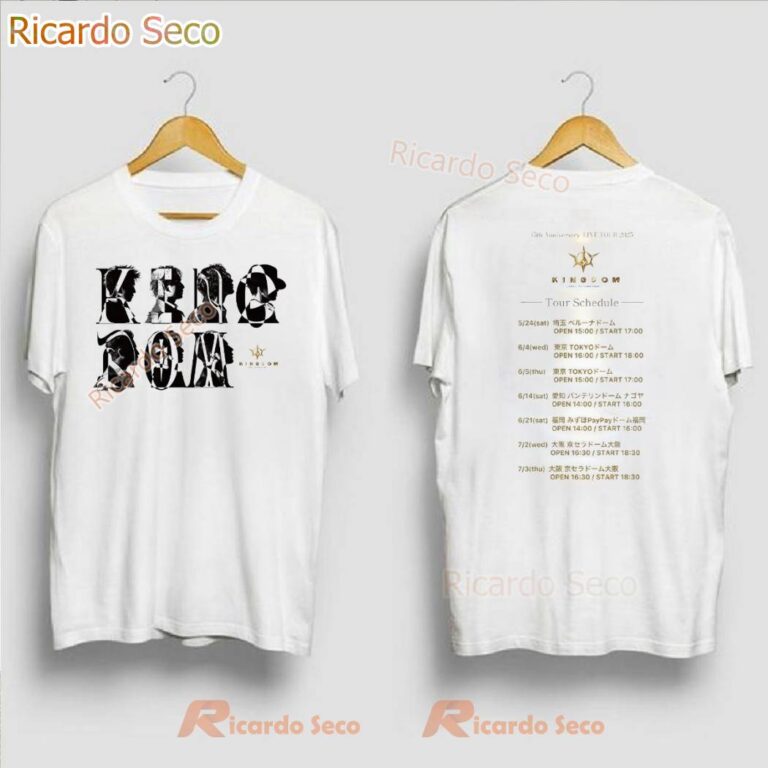 Jsb 15th Anniversary Live Tour 2025 T-shirt WnKd0sP