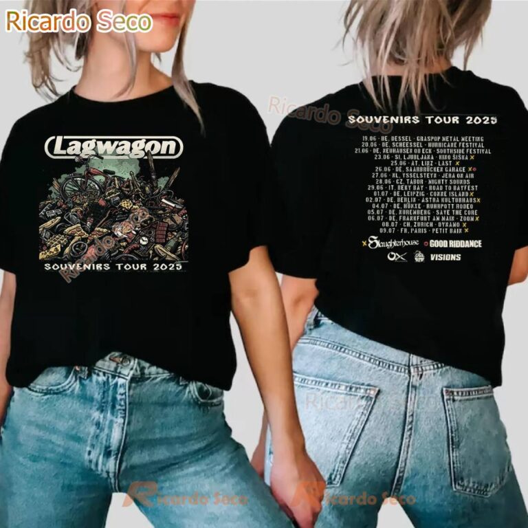 Lagwagon Souvenirs Tour 2025 T-shirt i2sm04D