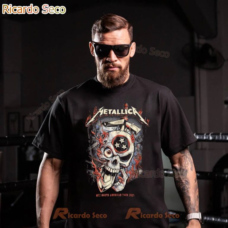 Metallica Nashville M72 North America Tour 2025 T-shirt-a 9Sno5ld