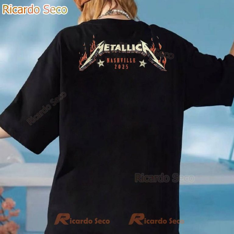 Metallica Nashville M72 North America Tour 2025 T-shirt-c yvdEKiD