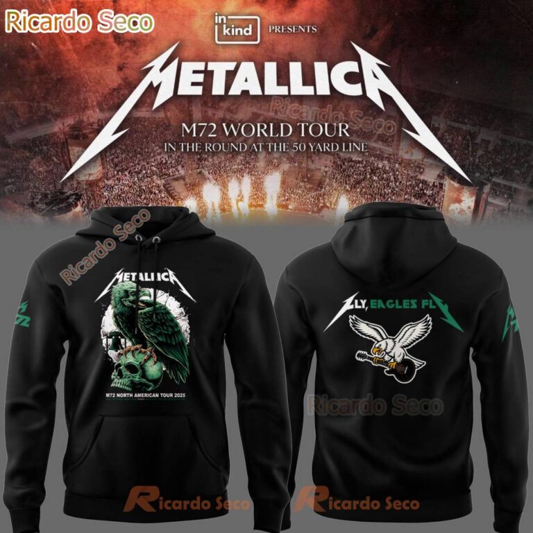 Metallica X Eagles Football Mtlc Pennsylvania Concert Tour 2025 T-shirt-a UcsNWRj