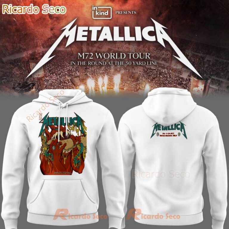 Metallica X Eagles M72 World Tour In The Round At The 50 Yard Line T-shirt-a 57c8zF9