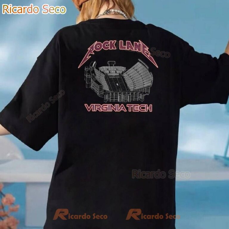 Metallica X Virginia Tech Lane Rocked T-shirt-b NLM4de1