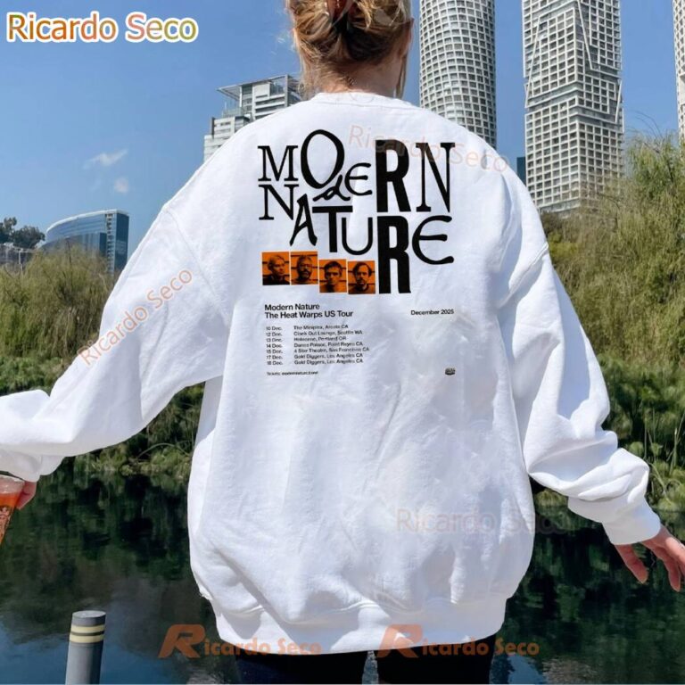 Modern Nature The Heat Warps Us Tour 2025 T-shirt-c 04O8V1A