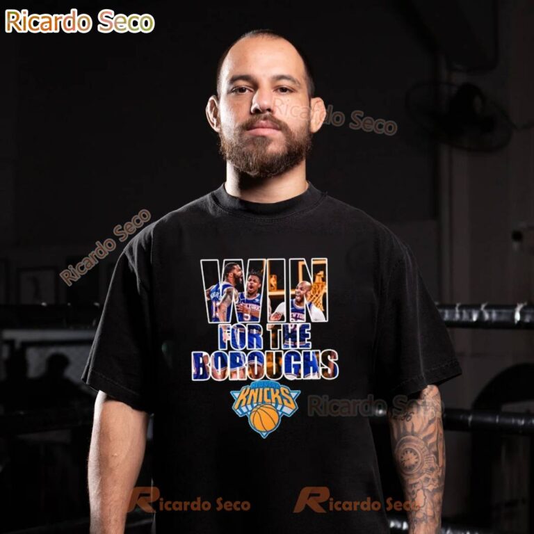 New York Knicks Win For The Boroughs T-shirt-b U1hndO2