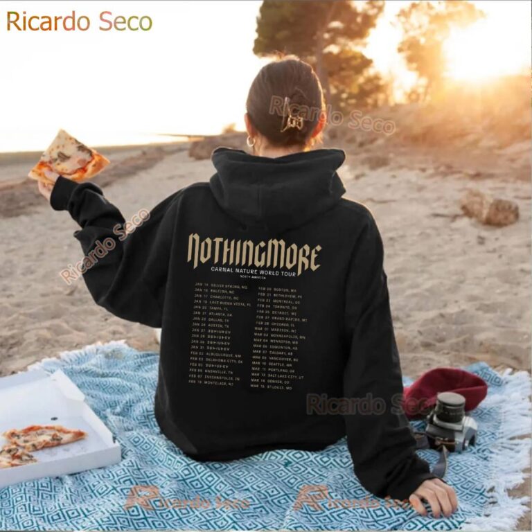Nothing More Carnal Nature World Tour 2026 North America T-shirt-y RWZXHLN