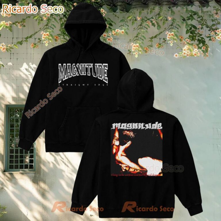 Outnumbered Magnitude Straight Straight Edge Hoodie taeyPdU