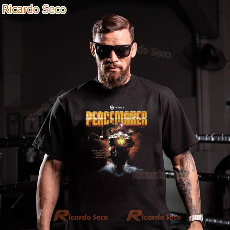 Peacemaker Give Peace A Second Fucking Chance T-shirt-b WJjES4q