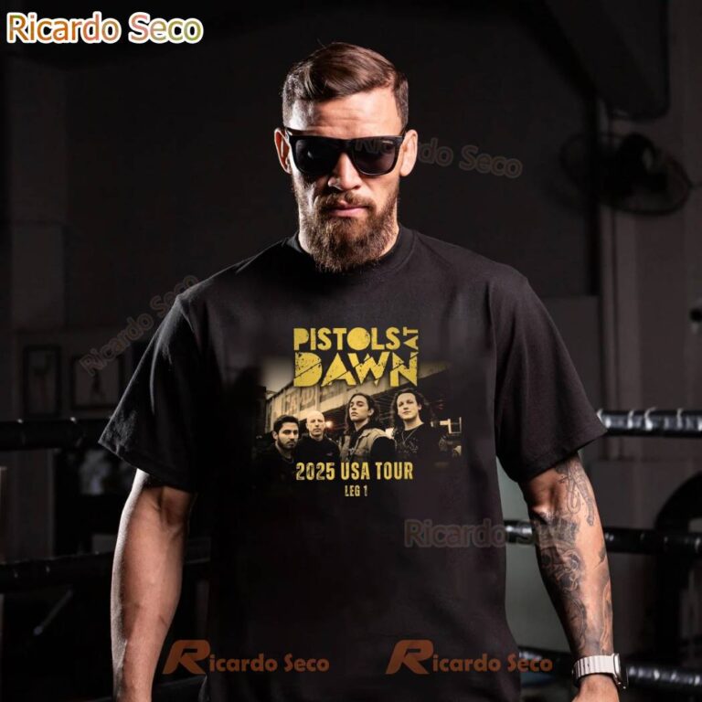 Pistols At Dawn 2025 USA Tour T-shirt-c DdiJQLX