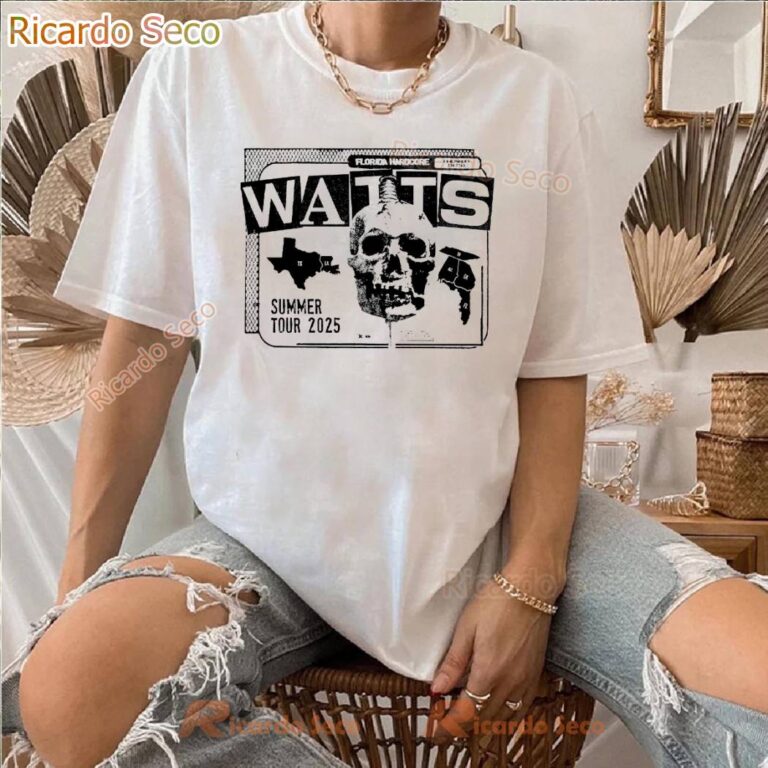 Punk Watts Summer Tour 2025 T-shirt-b XLHnONi
