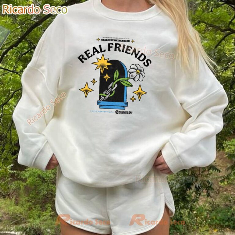 Real Friends Southeast Asia Tour 2025 With Summerlane T-shirt-b yWqi1OM