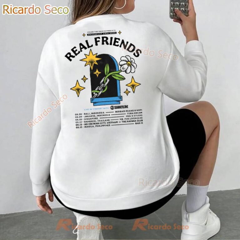 Real Friends Southeast Asia Tour 2025 With Summerlane T-shirt-x W67Fi5w