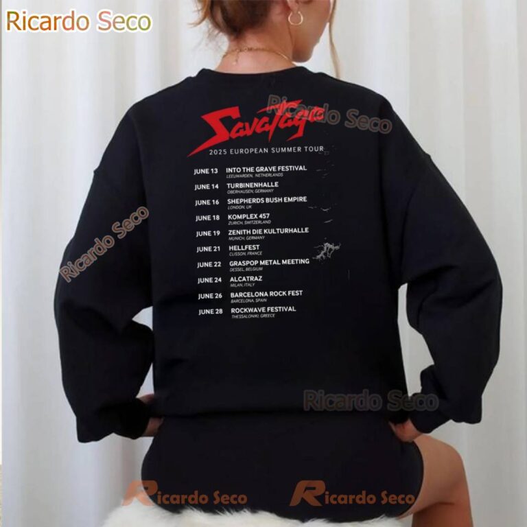 Savatage European Summer Tour 2025 T-shirt-c wYKGU1f