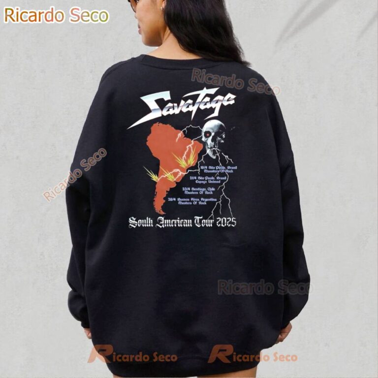 Savatage South American 2025 Tour T-shirt-b jWod4UD