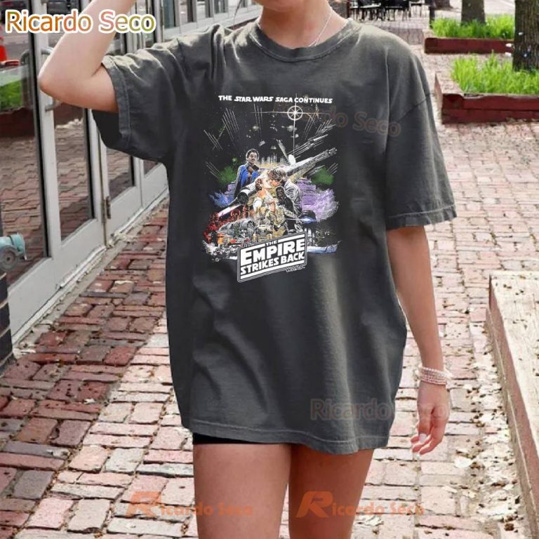 Star Wars The Empire Strikes Back The Star Wars Saga Continues T-shirt. Sweater, Mug-b iRBokA3