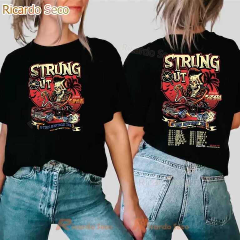 Strung Out 35 Years Anniversary Tour 2025 T-shirt M5TIKWC