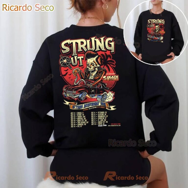 Strung Out 35 Years Anniversary Tour 2025 T-shirt-b 39lzNg1