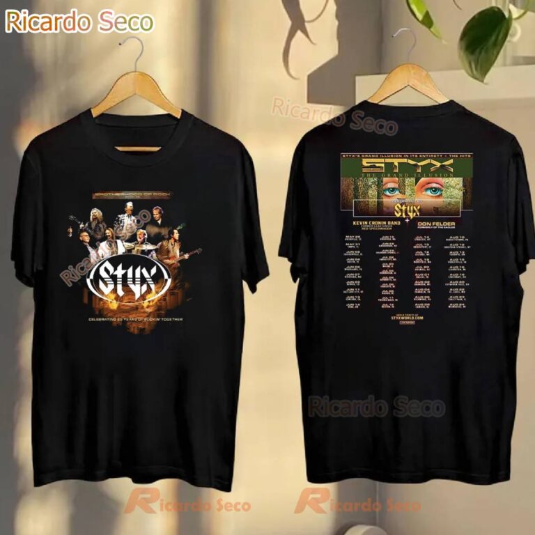 Styx Band Tour 2025 Unisex T-shirt HnghP8o