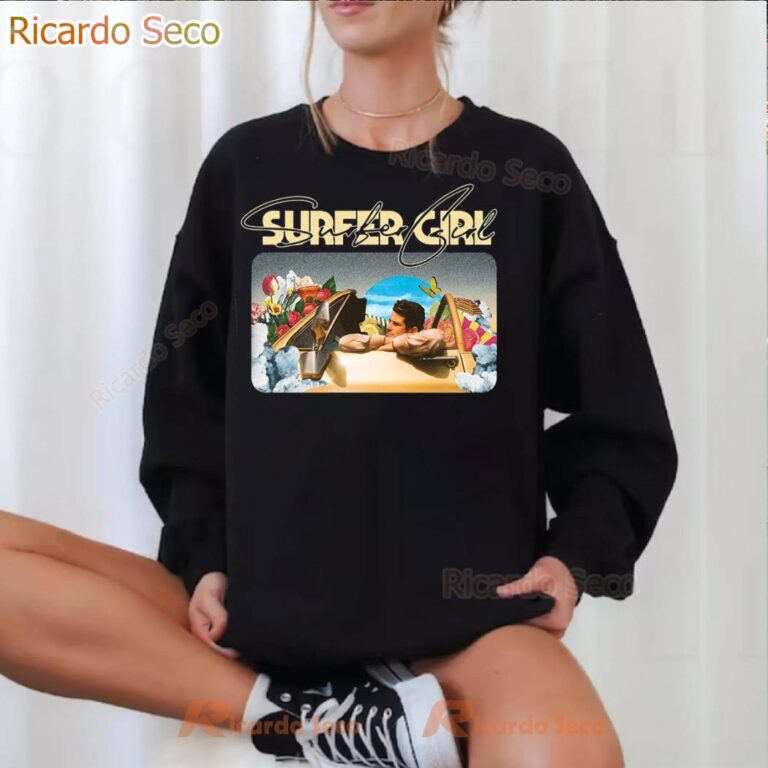 Surfer Girl The Skydiving 2025 Tour T-shirt-b 4S1MLkA