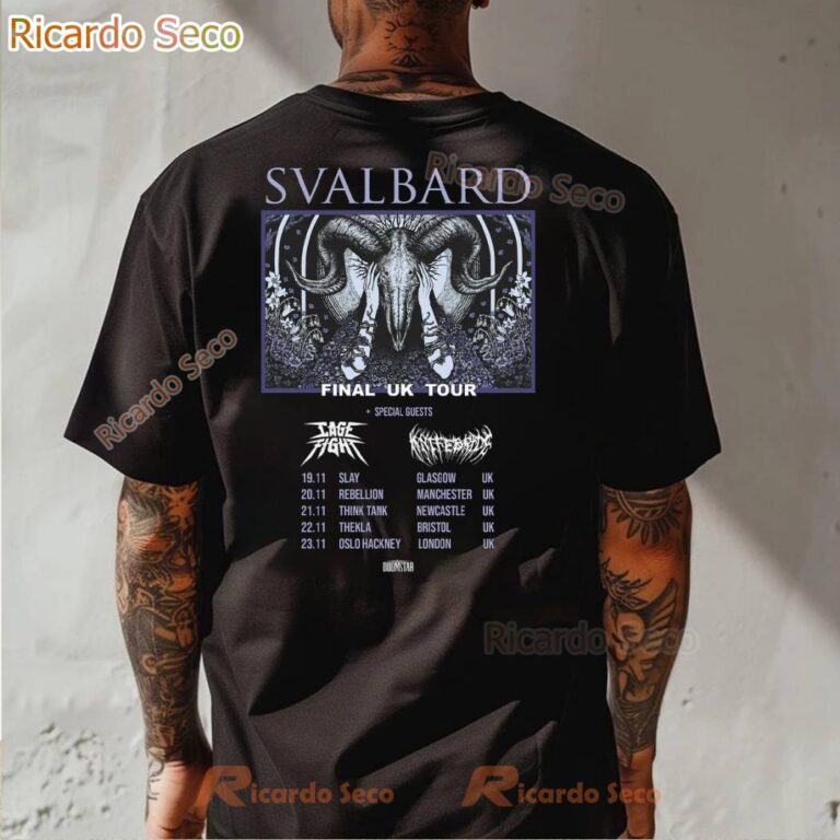 Svalbard Final Uk Tour 2026 T-shirt-c ZkV6P1z