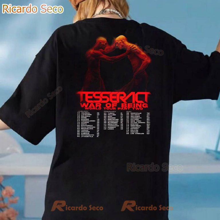 Tesseract War Of Being World Tour 2025 Part Two T-shirt-a tvOXwIY