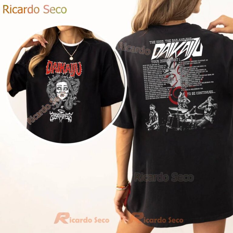 The Good The Bad And The Daikaiju Tour 2025 T-shirt-b sK1PZmf