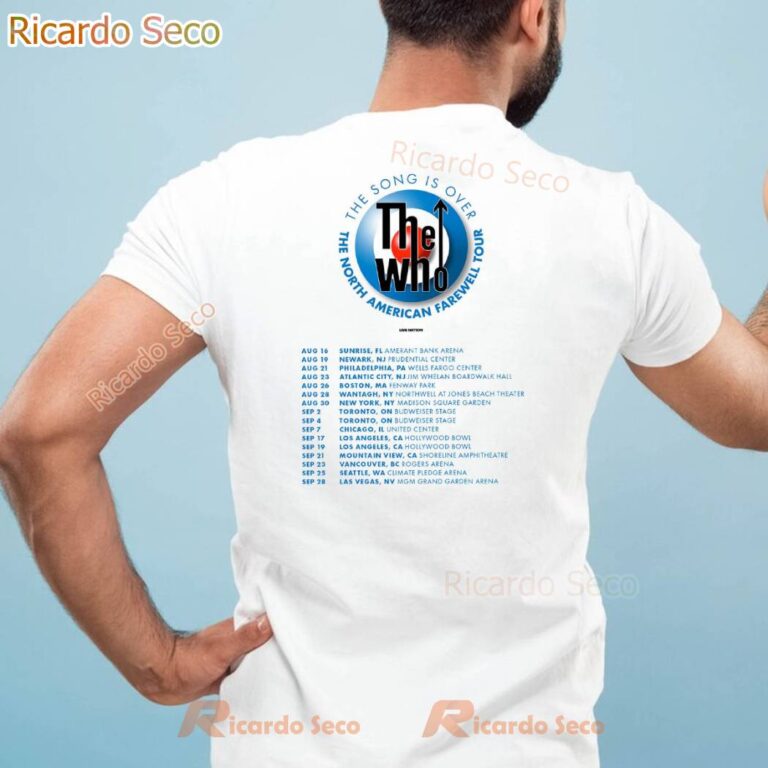 The Who The Song Is Over 2025 North American Tour T-shirt-x nsSE5Fr