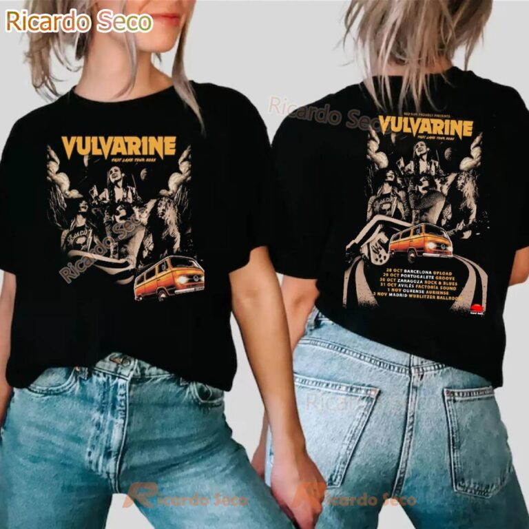 Vulvarine Fastlane 2025 Tour T-shirt eWN0Pkj