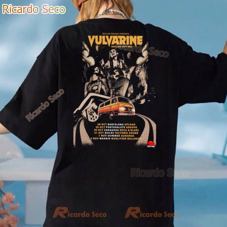 Vulvarine Fastlane 2025 Tour T-shirt-x cyzXBTY