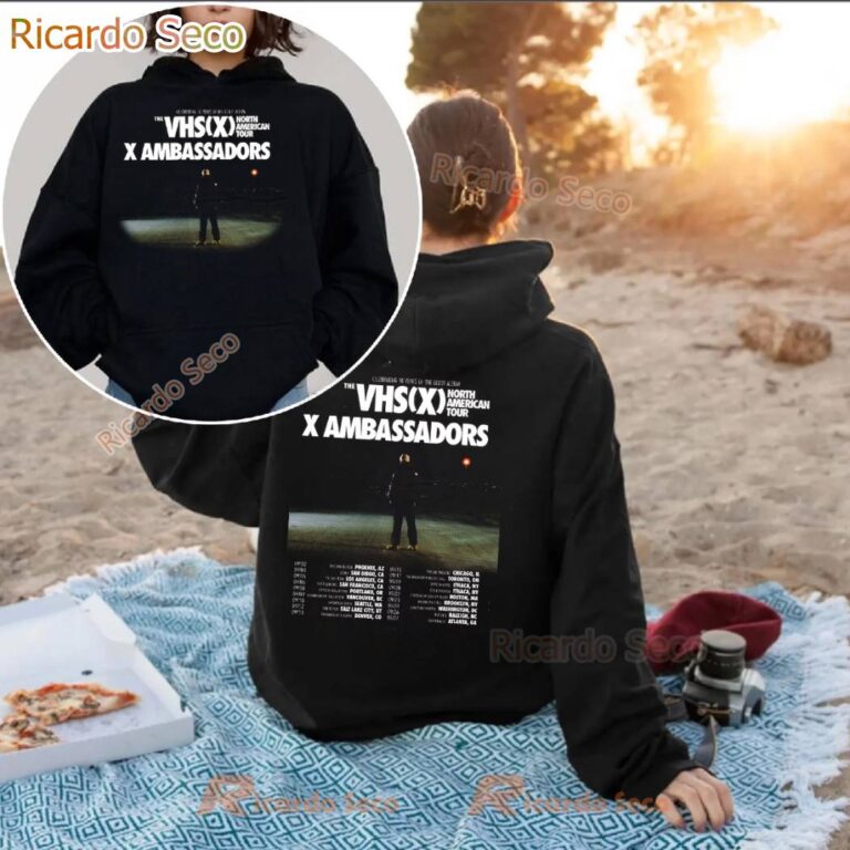 X Ambassadors The Vhs(X) North American Tour 2025 T-shirt-c bI9QVjz